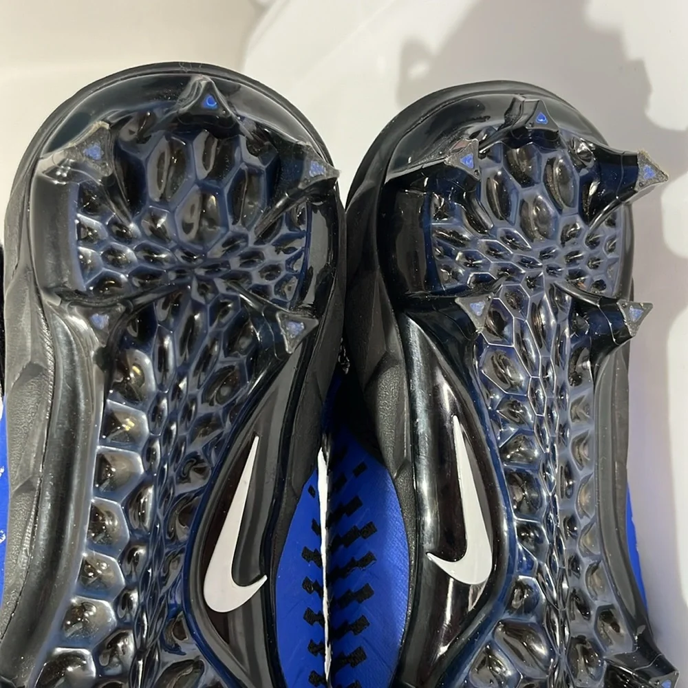 Nike Blue Black White Alpha Men's Football Cleats